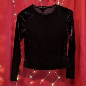 Velvet shirt